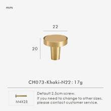 Load image into Gallery viewer, INSPIRA LIFESTYLES - Sarto Leather Handles, leather cabinet handles, genuine leather knobs, brushed brass pulls, black leather handle, orange leather knob, beige cabinet pull, khaki drawer handle, modern kitchen hardware, bespoke cabinet hardware, luxury leather handle.

