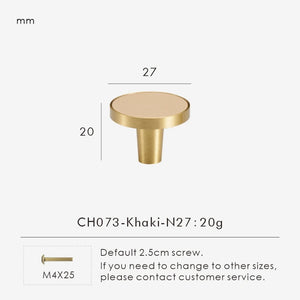 INSPIRA LIFESTYLES - Sarto Leather Handles, leather cabinet handles, genuine leather knobs, brushed brass pulls, black leather handle, orange leather knob, beige cabinet pull, khaki drawer handle, modern kitchen hardware, bespoke cabinet hardware, luxury leather handle.
