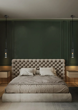 Load image into Gallery viewer, Kaisa Black Glass Pendant
