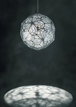 Load image into Gallery viewer, Metal Etch Web Pendant
