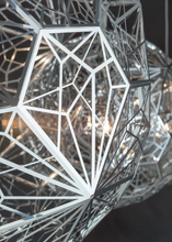 Load image into Gallery viewer, Metal Etch Web Pendant
