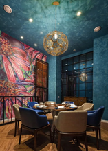 Load image into Gallery viewer, Metal Etch Web Pendant
