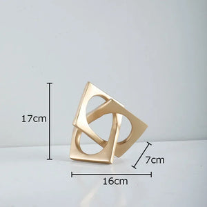 Interlocking Square Sculptures