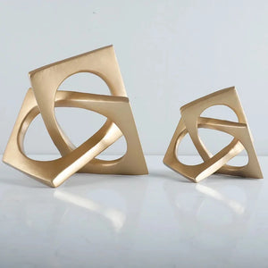 Interlocking Square Sculptures