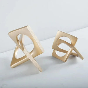 Interlocking Square Sculptures