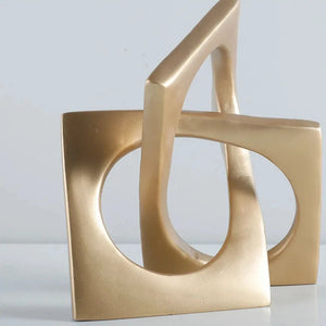 Interlocking Square Sculptures