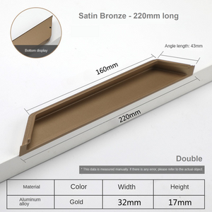 INSPIRA LIFESTYLES | Kanzu Recessed Pulls, Recessed Door Pulls, Embedded Door Pulls, Recessed Door Handles, Recessed Sliding Door Handles, sliding door hardware, sliding door pull, modern door pulls, flush door pulls, flush door handles, minimal door hardware, cabinet hardware, recessed cabinet hardware, flush furniture hardware, streamline door handles, sleek door handles, stylish designer hardware, modern home hardware, closet pulls, bathroom pulls, kitchen pulls, wardrobe hardware, long pull handles