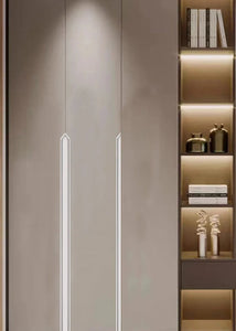 INSPIRA LIFESTYLES | Kanzu Recessed Pulls, Recessed Door Pulls, Embedded Door Pulls, Recessed Door Handles, Recessed Sliding Door Handles, sliding door hardware, sliding door pull, modern door pulls, flush door pulls, flush door handles, minimal door hardware, cabinet hardware, recessed cabinet hardware, flush furniture hardware, streamline door handles, sleek door handles, stylish designer hardware, modern home hardware, closet pulls, bathroom pulls, kitchen pulls, wardrobe hardware, long pull handles