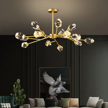 Load image into Gallery viewer, INSPIRA LIFESTYLES - Kassa Luxury Chandelier, Modern Crystal Chandelier, Elegant Pendant Light, Contemporary Lighting Fixture, SPUTNIK CHANDELIER, SCULPTURAL LIGHT, ROCK CHANDELIER, RESTAURANT LIGHT, PENDANT LIGHT, MODERN PENDANT LIGHT, MODERN CHANDELIER, Luxury Home Chandelier, Luxury Crystal LED Chandelier, Luxury Chandelier Lighting, LUXURY CHANDELIER, LIVING ROOM LIGHT, HOTEL LIGHT, High-End Decorative Chandelier, CRYSTAL CHANDELIER, Contemporary Chandelier 
