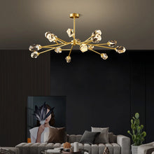 Load image into Gallery viewer, INSPIRA LIFESTYLES - Kassa Luxury Chandelier, Modern Crystal Chandelier, Elegant Pendant Light, Contemporary Lighting Fixture, SPUTNIK CHANDELIER, SCULPTURAL LIGHT, ROCK CHANDELIER, RESTAURANT LIGHT, PENDANT LIGHT, MODERN PENDANT LIGHT, MODERN CHANDELIER, Luxury Home Chandelier, Luxury Crystal LED Chandelier, Luxury Chandelier Lighting, LUXURY CHANDELIER, LIVING ROOM LIGHT, HOTEL LIGHT, High-End Decorative Chandelier, CRYSTAL CHANDELIER, Contemporary Chandelier 
