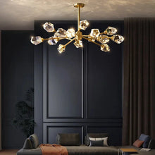 Load image into Gallery viewer, INSPIRA LIFESTYLES - Kassa Luxury Chandelier, Modern Crystal Chandelier, Elegant Pendant Light, Contemporary Lighting Fixture, SPUTNIK CHANDELIER, SCULPTURAL LIGHT, ROCK CHANDELIER, RESTAURANT LIGHT, PENDANT LIGHT, MODERN PENDANT LIGHT, MODERN CHANDELIER, Luxury Home Chandelier, Luxury Crystal LED Chandelier, Luxury Chandelier Lighting, LUXURY CHANDELIER, LIVING ROOM LIGHT, HOTEL LIGHT, High-End Decorative Chandelier, CRYSTAL CHANDELIER, Contemporary Chandelier 
