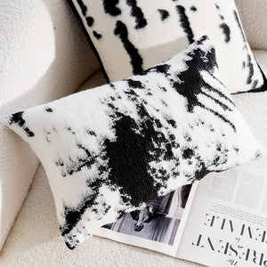 INSPIRA LIFESTYLES | Metro Woven Pillows, WOVEN PILLOW, THROW PILLOW, SOFA PILLOW, PILLOW, LUXURY PILLOW, EMBROIDERED PILLOW, DECORATIVE PILLOW, COTTON PILLOW, MODERN PILLOW, BLACK AND WHITE PILLOW, CHAIR PILLOW, BED PILLOW, ACCENT PILLOW