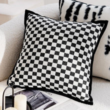 Load image into Gallery viewer, INSPIRA LIFESTYLES | Metro Woven Pillows, WOVEN PILLOW, THROW PILLOW, SOFA PILLOW, PILLOW, LUXURY PILLOW, EMBROIDERED PILLOW, DECORATIVE PILLOW, COTTON PILLOW, MODERN PILLOW, BLACK AND WHITE PILLOW, CHAIR PILLOW, BED PILLOW, ACCENT PILLOW
