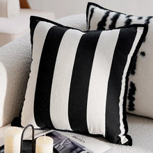 Load image into Gallery viewer, INSPIRA LIFESTYLES | Metro Woven Pillows, WOVEN PILLOW, THROW PILLOW, SOFA PILLOW, PILLOW, LUXURY PILLOW, EMBROIDERED PILLOW, DECORATIVE PILLOW, COTTON PILLOW, MODERN PILLOW, BLACK AND WHITE PILLOW, CHAIR PILLOW, BED PILLOW, ACCENT PILLOW
