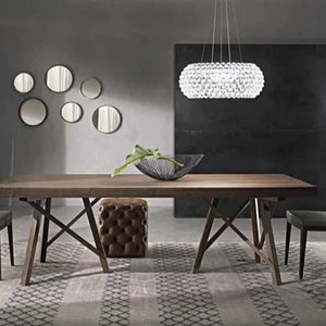 INSPIRA LIFESTYLES - Modern Beaded Light, Modern Beaded Ceiling Light, Modern Acrylic Pendant Lights, Contemporary Pendant Lighting, Sleek Acrylic Pendant Light, Minimalist Pendant Lamp, Elegant Acrylic Light Fixture, Modern Ceiling Pendant, Stylish Acrylic Pendant, High-Quality Pendant Lights, Chic Acrylic Lighting, Modern Home Pendant, Versatile Acrylic Light, Clean Design Pendant Lamp