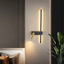 Load image into Gallery viewer, INSPIRA LIFESTYLES - Modern LED Wall Lamp modern creative led, simple living room sofa, background wall decorative lamp, reading lamp, bedroom bedside lamp, modern led living room lamp, creative led wall lamp, simple led wall lamp, living room decorative lighting, sofa background wall lamp, reading wall lamp, bedroom led bedside lamp
