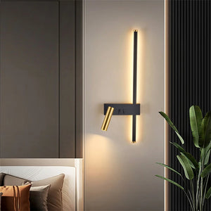 INSPIRA LIFESTYLES - Modern LED Wall Lamp modern creative led, simple living room sofa, background wall decorative lamp, reading lamp, bedroom bedside lamp, modern led living room lamp, creative led wall lamp, simple led wall lamp, living room decorative lighting, sofa background wall lamp, reading wall lamp, bedroom led bedside lamp