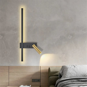 INSPIRA LIFESTYLES - Modern LED Wall Lamp modern creative led, simple living room sofa, background wall decorative lamp, reading lamp, bedroom bedside lamp, modern led living room lamp, creative led wall lamp, simple led wall lamp, living room decorative lighting, sofa background wall lamp, reading wall lamp, bedroom led bedside lamp