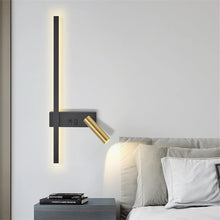 Load image into Gallery viewer, INSPIRA LIFESTYLES - Modern LED Wall Lamp modern creative led, simple living room sofa, background wall decorative lamp, reading lamp, bedroom bedside lamp, modern led living room lamp, creative led wall lamp, simple led wall lamp, living room decorative lighting, sofa background wall lamp, reading wall lamp, bedroom led bedside lamp
