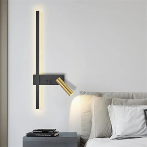 INSPIRA LIFESTYLES - Modern LED Wall Lamp modern creative led, simple living room sofa, background wall decorative lamp, reading lamp, bedroom bedside lamp, modern led living room lamp, creative led wall lamp, simple led wall lamp, living room decorative lighting, sofa background wall lamp, reading wall lamp, bedroom led bedside lamp