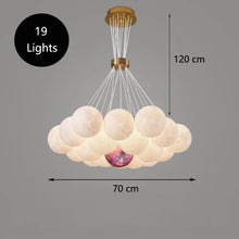 Load image into Gallery viewer, INSPIRA LIFESTYLES - Lighting Pendant Chandelier Ball, Modern Pendant Chandelier, Elegant Ball Light Fixture, Contemporary Pendant Light, Stylish Chandelier Ball, Spherical Pendant Lighting, Sophisticated Chandelier Design, Luxury Pendant Light, Dining Room Chandelier, Living Room Pendant Lamp, Artistic Ball Chandelier, Ambient Lighting Fixture, Designer Pendant Chandelier, Elegant Home Illumination, Modern Sphere Light
