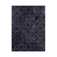 Load image into Gallery viewer, INSPIRA LIFESTYLES | Starmap Hand Tufted Rug, WOVEN RUG, WOOL AREA RUG, TUFTED RUG, STATEMENT RUG, RUGS, RUG, RECTANGLE AREA RUG, PREMIUM WOOL RUG, POST MODERN RUG, MONOCHROME RUG, MODERN RUG, MINIMAL RUG, MADE TO ORDER, LIVING ROOM RUG, LARGE RUG, Handmade Rug, HANDMADE, HAND WOVEN RUG, HAND TUFTED RUG, GEOMETRIC RUG, DINING ROOM RUG, BEDROOM RUG, AREA RUG, ACCENT RUG, MODERN AREA RUG, CONTEMPORARY RUG, NAVY BLUE RUG, DARK BLUE RUG, TENCEL RUG, TENCEL AREA RUG
