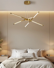 Load image into Gallery viewer, Tubular Mobile Chandelier
