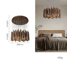 Load image into Gallery viewer, INSPIRA LIFESTYLES | Wood Block Chandelier - WOODEN LIGHT FIXTURE, WOODEN CHANDELIER, WOOD PENDANT LIGHT, WOOD LIGHT, WOOD CHANDELIER, MODERN PENDANT LIGHT, MODERN CHANDELIER, Luxury Pendant Light, LUXURY CHANDELIER, Living Room Chandelier, Kitchen Chandelier, Dining Room Chandelier, Designer Chandelier, Contemporary, BEDROOM LIGHT, LIVING ROOM LIGHT, ACCENT LIGHT, SCULPTURAL LIGHT, FEATURE LIGHT, MODERN LIGHT, RESTAURANT LIGHT, HOTEL LIGHT, UNIQUE LIGHT, Contemporary Lighting Fixture, STAIR LIGHT
