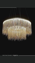 Load and play video in Gallery viewer, Metal Tassel Chandelier
