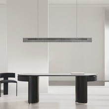Load image into Gallery viewer, INSPIRA LIFESTYLES - Bella Glass Linear Pendant, RESTAURANT LIGHT, RECTANGLE LIGHT, RECEPTION COUNTER LIGHT, PENDANT LIGHT, MODERN PENDANT LIGHT, MODERN LIGHT, MINIMALIST LIGHT, MINIMAL LIGHT FIXTURE, MEETING ROOM LIGHT, LINEAR LIGHT, LED LIGHTING, LIGHT FIXTURE, LONG LED LIGHT, KITCHEN ISLAND LIGHT, HOTEL LIGHT, HANGING LIGHT, GLASS LINEAR CHANDELIER, GLASS LIGHT FIXTURE, GLASS CHANDELIER, FEATURE LIGHT, DINING LIGHT, BOARDROOM LIGHT, ACCENT LIGHT
