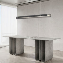 Load image into Gallery viewer, INSPIRA LIFESTYLES - Bella Glass Linear Pendant, RESTAURANT LIGHT, RECTANGLE LIGHT, RECEPTION COUNTER LIGHT, PENDANT LIGHT, MODERN PENDANT LIGHT, MODERN LIGHT, MINIMALIST LIGHT, MINIMAL LIGHT FIXTURE, MEETING ROOM LIGHT, LINEAR LIGHT, LED LIGHTING, LIGHT FIXTURE, LONG LED LIGHT, KITCHEN ISLAND LIGHT, HOTEL LIGHT, HANGING LIGHT, GLASS LINEAR CHANDELIER, GLASS LIGHT FIXTURE, GLASS CHANDELIER, FEATURE LIGHT, DINING LIGHT, BOARDROOM LIGHT, ACCENT LIGHT
