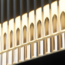 Load image into Gallery viewer, INSPIRA LIFESTYLES - Bella Glass Linear Pendant, RESTAURANT LIGHT, RECTANGLE LIGHT, RECEPTION COUNTER LIGHT, PENDANT LIGHT, MODERN PENDANT LIGHT, MODERN LIGHT, MINIMALIST LIGHT, MINIMAL LIGHT FIXTURE, MEETING ROOM LIGHT, LINEAR LIGHT, LED LIGHTING, LIGHT FIXTURE, LONG LED LIGHT, KITCHEN ISLAND LIGHT, HOTEL LIGHT, HANGING LIGHT, GLASS LINEAR CHANDELIER, GLASS LIGHT FIXTURE, GLASS CHANDELIER, FEATURE LIGHT, DINING LIGHT, BOARDROOM LIGHT, ACCENT LIGHT
