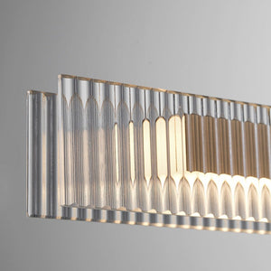 Bella Glass Linear Pendant