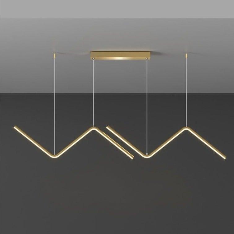 INSPIRA LIFESTYLES - Directions Minimalist Chandelier - ACCENT LIGHT, BOARDROOM LIGHT, CHANDELIER, DINING LIGHT, FEATURE LIGHT, GEOMETRIC LIGHT, HANGING LIGHT, LED LIGHT, LIGHT, LIGHT FIXTURE, LIGHTING, LIGHTS, LINEAR LIGHT, MINIMAL LIGHT FIXTURE, MODERN CHANDELIER, PENDANT LIGHT, RESTAURANT LIGHT, SCULPTURAL LIGHT