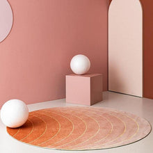 Load image into Gallery viewer, INSPIRA LIFESTYLES - Echo Round Area Rug - ACCENT RUG, ACRYLIC RUG, AREA RUG, BEDROOM CARPET, DINING ROOM CARPET, FLOOR COVERING, FLOOR MAT, HOTEL CARPET, LIVING ROOM CARPET, MODERN RUG, PILE CARPET, RUG, RUGS, WOVEN RUG
