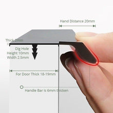 Load image into Gallery viewer, INSPIRA LIFESTYLES - Jet Long Pull Handles - BATHROOM PULLS, CABINET HARDWARE, CABINET PULL, CABINET PULLS, CLOSET PULL, DECORATIVE PULL, DOOR HARDWARE, DOOR PULL, DOOR PULLS, DRAWER PULL, DRAWER PULLS, FURNITURE PULL, HARDWARE, KITCHEN PULLS, LONG DOOR PULLS, LONG DRAWER PULLS, LONG PULL HANDLES, METAL HARDWARE, PULLS, SLIDING DOOR HARDWARE
