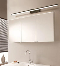 Load image into Gallery viewer, INSPIRA LIFESTYLES - Willis LED Vanity Light - BATHROOM LIGHT, BLACK, LED, LED LIGHT, LIGHT, LIGHT FIXTURE, LIGHTING, LINEAR LIGHT, MAKE UP LIGHT, MINIMAL, MODERN, SCONCE, VANITY LIGHT, WALL LAMP, WALL LIGHT, WHITE
