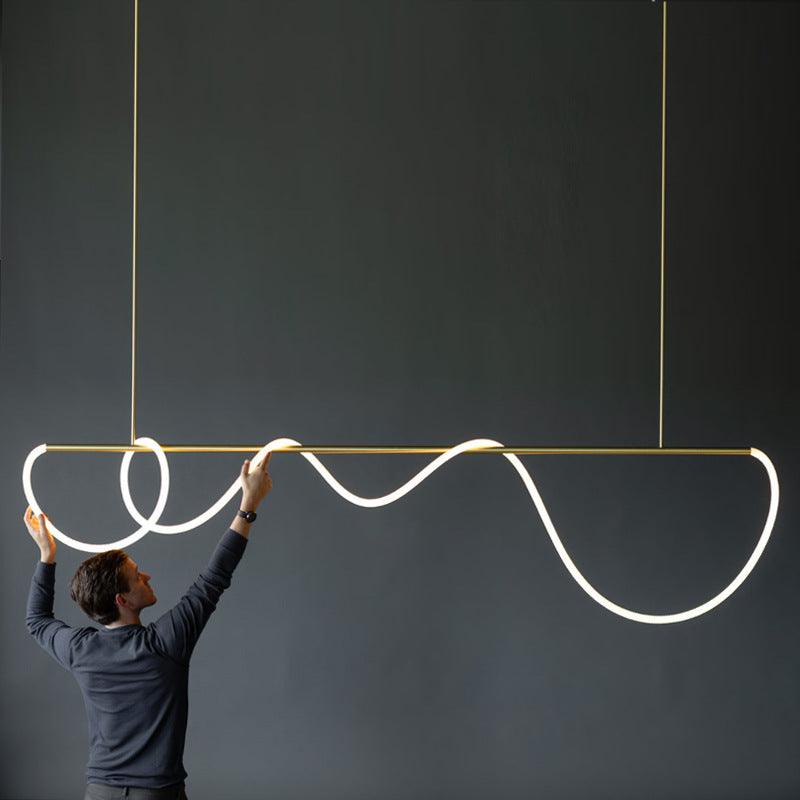 Linear Rope Chandelier – INSPIRA LIFESTYLES