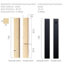 Load image into Gallery viewer, INSPIRA LIFESTYLES - Liam Sliding Door Handle - DOOR FURNITURE, DOOR HARDWARE, DOOR LOCK SET, DOOR PULL, DOOR PULLS, LEVER, MODERN DOOR HANDLES, SLIDING DOOR HANDLE, SLIDING DOOR HANDLES, SLIDING DOOR HARDWARE, SLIDING DOOR LOCK, SLIDING DOOR LOCK SET, SLIDING DOOR PULL
