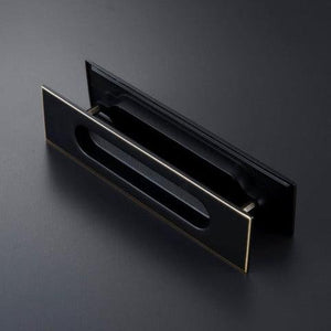 INSPIRA LIFESTYLES - Luke Recessed Door Handle - DOOR FURNITURE, DOOR HARDWARE, DOOR LEVER, DOOR LOCK KEY, DOOR LOCK SET, DOOR PULL, DOOR PULLS, LEVER, MODERN DOOR HANDLES, RECESSED DOOR HARDWARE, RECESSED SLIDING DOOR HANDLE, RECESSED SLIDING DOOR PULL, SLIDING DOOR HANDLE, SLIDING DOOR PULL