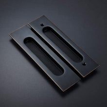 Load image into Gallery viewer, INSPIRA LIFESTYLES - Luke Recessed Door Handle - DOOR FURNITURE, DOOR HARDWARE, DOOR LEVER, DOOR LOCK KEY, DOOR LOCK SET, DOOR PULL, DOOR PULLS, LEVER, MODERN DOOR HANDLES, RECESSED DOOR HARDWARE, RECESSED SLIDING DOOR HANDLE, RECESSED SLIDING DOOR PULL, SLIDING DOOR HANDLE, SLIDING DOOR PULL
