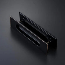 Load image into Gallery viewer, INSPIRA LIFESTYLES - Luke Recessed Door Handle - DOOR FURNITURE, DOOR HARDWARE, DOOR LEVER, DOOR LOCK KEY, DOOR LOCK SET, DOOR PULL, DOOR PULLS, LEVER, MODERN DOOR HANDLES, RECESSED DOOR HARDWARE, RECESSED SLIDING DOOR HANDLE, RECESSED SLIDING DOOR PULL, SLIDING DOOR HANDLE, SLIDING DOOR PULL
