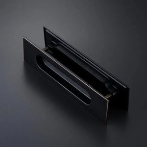 INSPIRA LIFESTYLES - Luke Recessed Door Handle - DOOR FURNITURE, DOOR HARDWARE, DOOR LEVER, DOOR LOCK KEY, DOOR LOCK SET, DOOR PULL, DOOR PULLS, LEVER, MODERN DOOR HANDLES, RECESSED DOOR HARDWARE, RECESSED SLIDING DOOR HANDLE, RECESSED SLIDING DOOR PULL, SLIDING DOOR HANDLE, SLIDING DOOR PULL