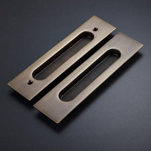 Load image into Gallery viewer, INSPIRA LIFESTYLES - Luke Recessed Door Handle - DOOR FURNITURE, DOOR HARDWARE, DOOR LEVER, DOOR LOCK KEY, DOOR LOCK SET, DOOR PULL, DOOR PULLS, LEVER, MODERN DOOR HANDLES, RECESSED DOOR HARDWARE, RECESSED SLIDING DOOR HANDLE, RECESSED SLIDING DOOR PULL, SLIDING DOOR HANDLE, SLIDING DOOR PULL
