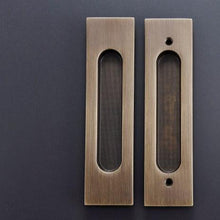 Load image into Gallery viewer, INSPIRA LIFESTYLES - Luke Recessed Door Handle - DOOR FURNITURE, DOOR HARDWARE, DOOR LEVER, DOOR LOCK KEY, DOOR LOCK SET, DOOR PULL, DOOR PULLS, LEVER, MODERN DOOR HANDLES, RECESSED DOOR HARDWARE, RECESSED SLIDING DOOR HANDLE, RECESSED SLIDING DOOR PULL, SLIDING DOOR HANDLE, SLIDING DOOR PULL
