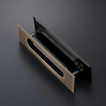 Load image into Gallery viewer, INSPIRA LIFESTYLES - Luke Recessed Door Handle - DOOR FURNITURE, DOOR HARDWARE, DOOR LEVER, DOOR LOCK KEY, DOOR LOCK SET, DOOR PULL, DOOR PULLS, LEVER, MODERN DOOR HANDLES, RECESSED DOOR HARDWARE, RECESSED SLIDING DOOR HANDLE, RECESSED SLIDING DOOR PULL, SLIDING DOOR HANDLE, SLIDING DOOR PULL
