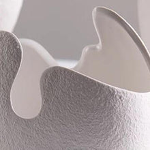 Load image into Gallery viewer, INSPIRA LIFESTYLES - Nest Handmade Vase - WHITE VASE, VASES, SCANDINAVIAN DESIGN, ORGANIC SHAPED VASE, OBJECTS, MODERN MINIMALIST ART, MAISON &amp; OBJECT, INTERIOR DECOR, HOTEL DECOR, HOME DECORATION, HOME DECOR, HOME ACCESSORIES, HANDMADE VASE, HANDMADE, HAND MADE DECORATIVE VASE SET, DECORATIVE VASE, DECORATIVE DECORATION, DECOR, CONTEMPORARY ART, BLACK AND WHITE ART, ART 
