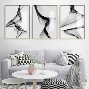 INSPIRA LIFESTYLES - Skein Photo Series - ABSTRACT ART, ABSTRACT PHOTOGRAPHY, ART FOR WALLS, B&W PHOTO, BLACK & WHITE PHOTOGRAPHY, BLACK AND WHITE ART, CANVAS ART, CANVAS PRINTS, MINIMALIST PHOTOGRAPHY, MODERN ART, MODERN PHOTOGRAPHY, PHOTOGRAPHIC SERIES, PHOTOGRAPHY, WALL ART