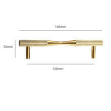Load image into Gallery viewer, INSPIRA LIFESTYLES - Beau Pull Handles - BATHROOM PULLS, BRASS HARDWARE, CABINET HARDWARE, CABINET PULL, CLOSET PULL, DOOR PULL, DOOR PULLS, DRAWER PULL, FURNITURE HANDLES, FURNITURE KNOBS, HARDWARE, KITCHEN PULLS, KNOBS, PULLS
