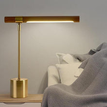 Load image into Gallery viewer, INSPIRA LIFESTYLES - Postaro Table Lamp - BEDSIDE LAMP, DESK LAMP, LED, LED LAMP, LED LIGHT, LIGHT FIXTURE, LIGHTING, OFFICE, TABLE LAMP, WOOD LAMP

